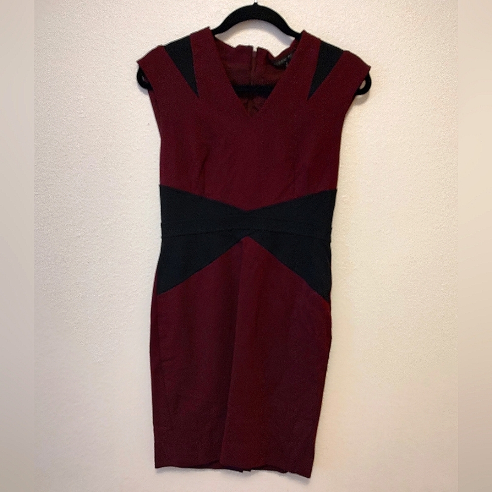Antonio Melani burgundy dress. Sz 6